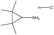2,2,3,3-tetramethylcyclopropanamine hydrochloride 结构式