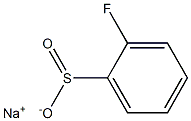 sodium:2-fluorobenzenesulfinate Structure
