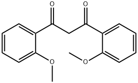 2,2′-ジメトキシジベンゾイルメタン 化学構造式