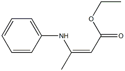 Ethyl 3-anilinocrotonate, 97% Struktur