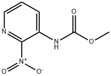 2-硝基吡啶-3-氨基甲酯甲酯 结构式