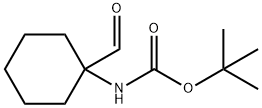 tert-Butyl 1-formylcyclohexylcarbamate 结构式