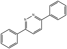 Pyridazine, 3,6-diphenyl- Structure