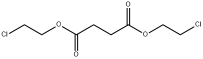 Butanedioic acid,1,4-bis(2-chloroethyl) ester Struktur
