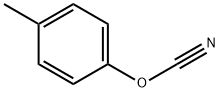 Cyanic acid, 4-methylphenyl ester 结构式