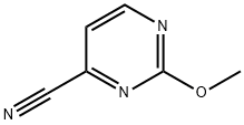 2-甲氧基嘧啶-4-腈 结构式