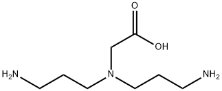 Glycine, N,N-bis(3-aminopropyl)- Structure