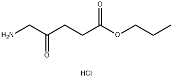 5-氨基乙酰丙酸丙酯盐酸盐 结构式