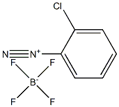 Benzenediazonium, 2-chloro-, tetrafluoroborate(1-) Structure
