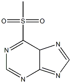 6-methylsulfonyl-5H-purine Structure