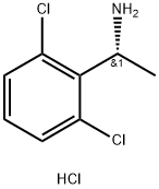(1R)-1-(2,6-DICHLOROPHENYL)ETHYLAMINE HCl, 1982270-14-3, 结构式