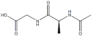 Glycine, N-acetyl-L-alanyl-