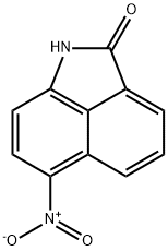 6-硝基苯并[CD]吲哚-2(1H)-酮 结构式