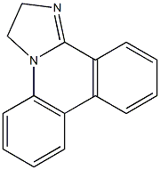 2,3-Dihydroimidazo(1,2-f)phenanthridine Structure