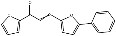 (E)-1-(furan-2-yl)-3-(5-phenylfuran-2-yl)prop-2-en-1-one 结构式
