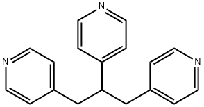 1,2,3-Tri-4-pyridylpropane Structure