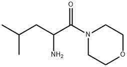 2-Amino-4-methyl-1-morpholin-4-yl-pentan-1-one Structure