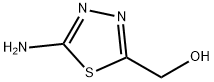 2-氨基-1,3,4-噻二唑-5-甲醇, 56951-58-7, 结构式