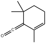 Methanone, (2,6,6-trimethyl-2-cyclohexen-1-ylidene)- Structure
