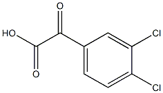 2-(3,4-二氯苯基)-2-氧代乙酸, 64471-83-6, 结构式