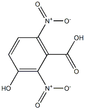 3-羟基-2,6-二硝基苯甲酸 结构式
