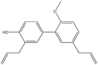 [1,1'-Biphenyl]-4-ol, 2'-methoxy-3,5'-di-2-propenyl-