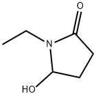 1-ethyl-5-hydroxypyrrolidin-2-one 结构式