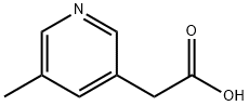 2-(5-methylpyridin-3-yl)acetic acid Structure