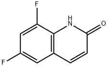 6,8-difluoroquinolin-2-one Structure