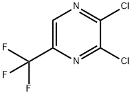 2,3-二氯-5-(三氟甲基)吡嗪, 1238230-17-5, 结构式