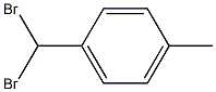 Benzene, 1-(dibromomethyl)-4-methyl- Struktur
