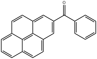 2-苯甲酰基芘 结构式