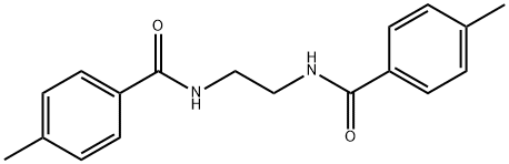 N,N'-1,2-ethanediylbis(4-methylbenzamide) 结构式