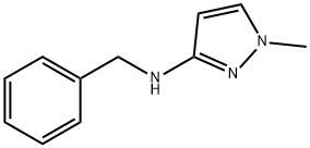 N-苯甲基-1-甲基-1H-吡唑-3-胺, 81574-05-2, 结构式
