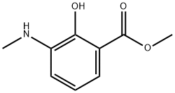 Methyl 2-Hydroxy-3-(Methylamino)Benzoate Structure