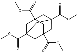 tetramethyl adamantane-1,3,5,7-tetracarboxylate 结构式