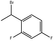 1-(1-bromoethyl)-2,4-difluorobenzene Structure