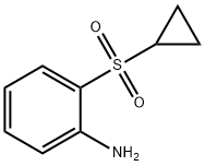 2-(Cyclopropylsulfonyl)aniline Structure