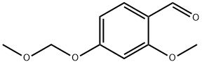 2-甲氧基-4-(甲氧基甲氧基)苯甲醛, 114628-32-9, 结构式