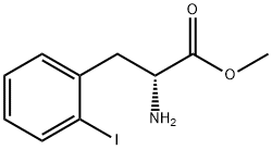 L-2-碘苯丙氨酸甲酯, 1213681-89-0, 结构式