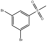 1,3-dibromo-5-(methylsulfonyl)benzene, 1222407-24-0, 结构式