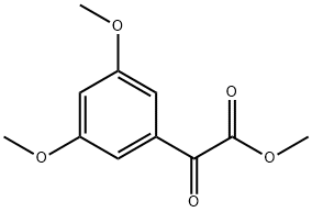Methyl 3,5-dimethoxybenzoylformate Struktur