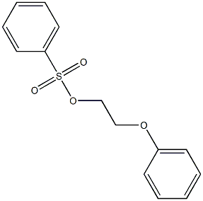 Ethanol, 2-phenoxy-, benzenesulfonate Structure