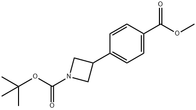 TERT-BUTYL 3-(4-(METHOXYCARBONYL)PHENYL)AZETIDINE-1-CARBOXYLATE