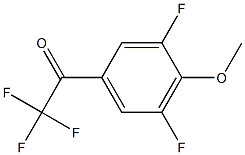1-(3,5-DIFLUORO-4-METHOXYPHENYL)-2,2,2-TRIFLUOROETHANONE3, 1256481-05-6, 结构式