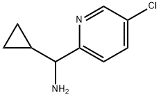 (5-chloropyridin-2-yl)(cyclopropyl)methanamine Structure