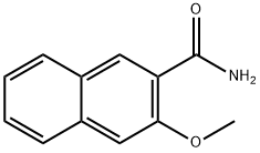 3-methoxynaphthalene-2-carboxamide Structure
