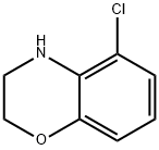 5-Chloro-3,4-dihydro-2H-benzo[1,4]oxazine Structure
