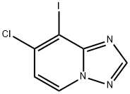 7-chloro-8-iodo-[1,2,4]triazolo[1,5-a]pyridine Structure
