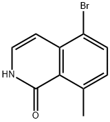 5-bromo-8-methyl-1,2-dihydroisoquinolin-1-one Structure